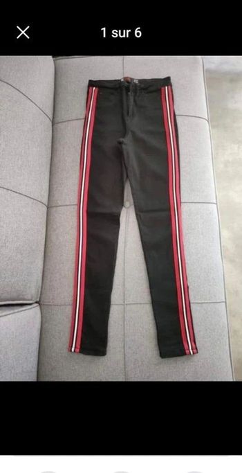 Pantalon noir en très bon état taille 34 Jennyfer