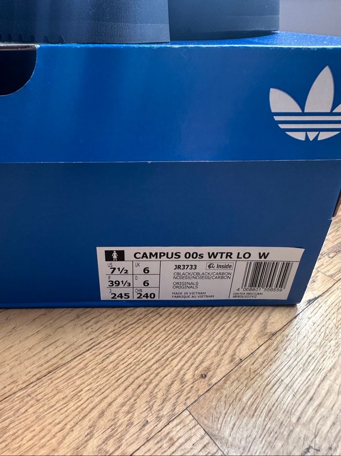 Adidas Campus 00s Winter Low Noir - photo numéro 7