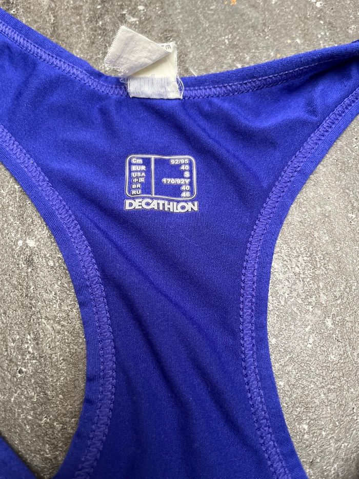 Débardeur bleu - photo numéro 2