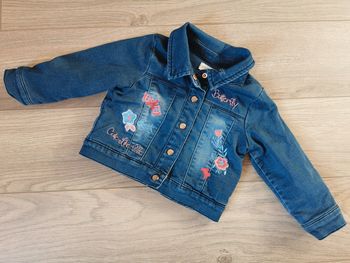 Veste en jean fourrée 18 mois