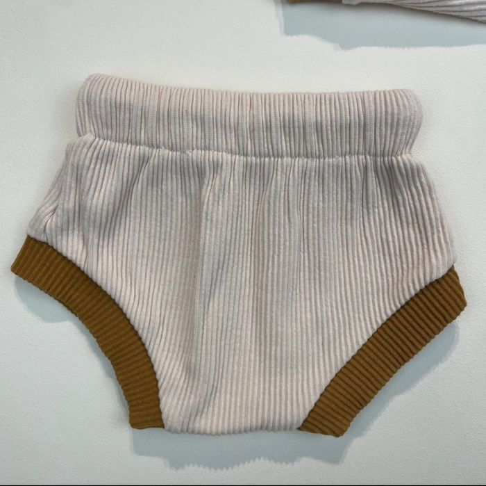 Ensemble gamin gamine 3-6 mois body + bloomer - photo numéro 3