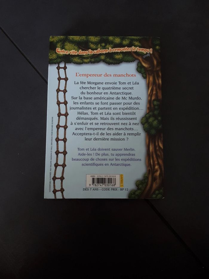 Livre cabane magique l'empereur des manchots - photo numéro 3