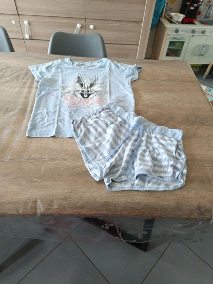 Pyjamas short femme taille S 34/36 - photo numéro 2