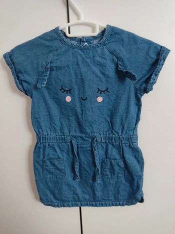 Robe manches courtes