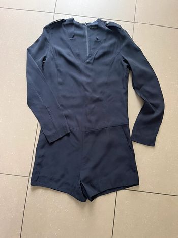 Combishort col en V marine Ikks XS