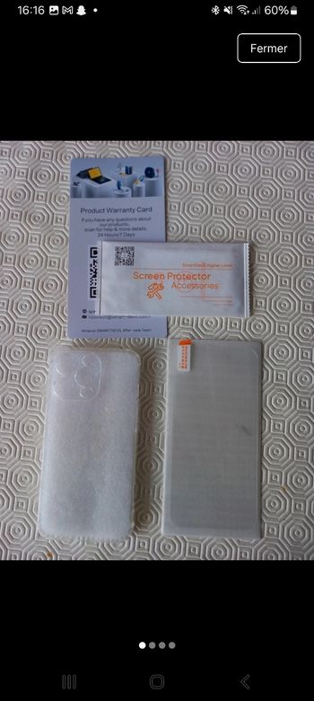 Protection écran + coque