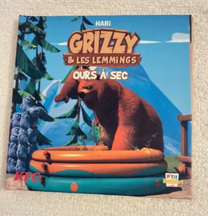 Livre Grizzy et les lemmings neuf