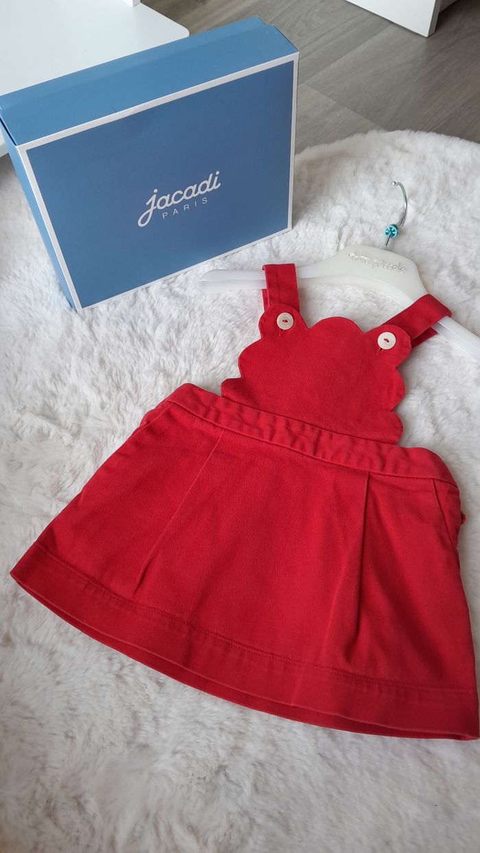 Robe rouge Jacadi 18 mois