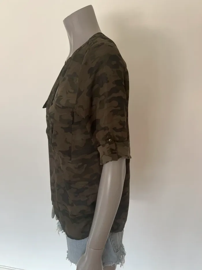 Blouse militaire manches longues GAP taille M - photo numéro 5
