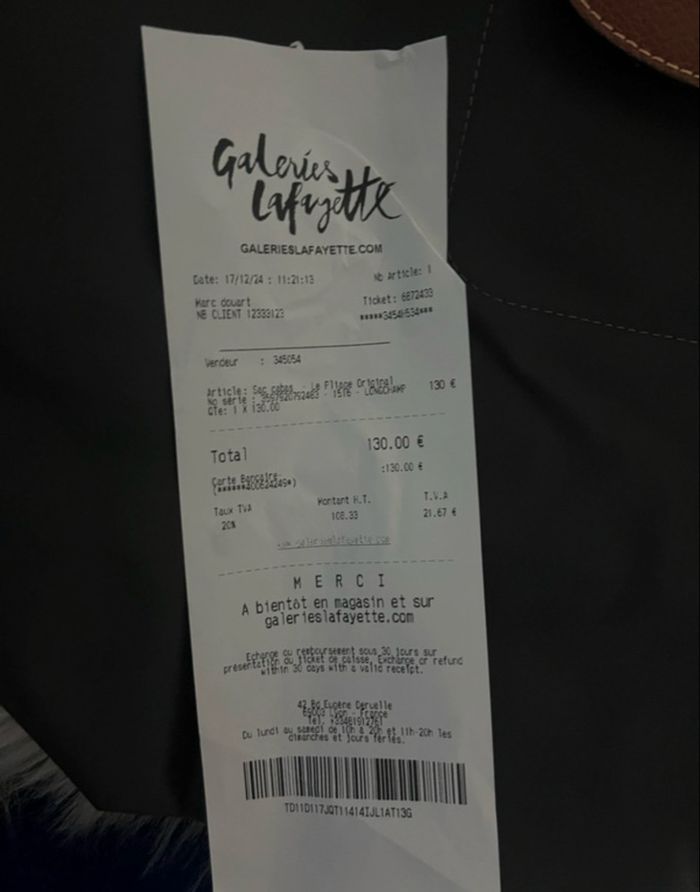 💕 jolie sac Longchamp taille L neuf authentique 🌸 - photo numéro 10