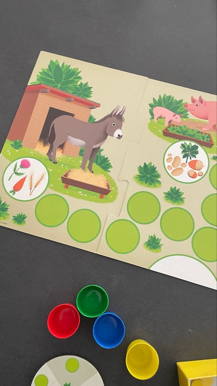 Ravensburger qui mange quoi jeu éveil animaux enfant maternelle - photo numéro 4