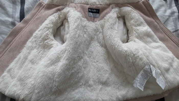 Manteau façon lainage avec capuche (Kiabi) - photo numéro 4