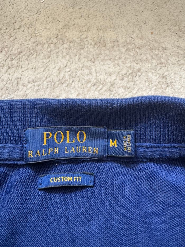 Polo Ralph Lauren -bleu -taille M -Neuf sans étiquette - photo numéro 5