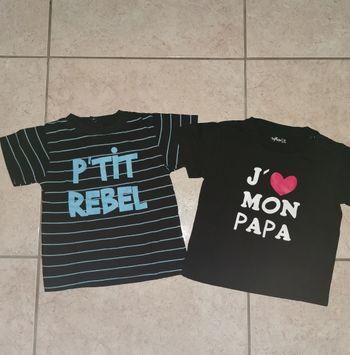 2 tee-shirt 18 mois