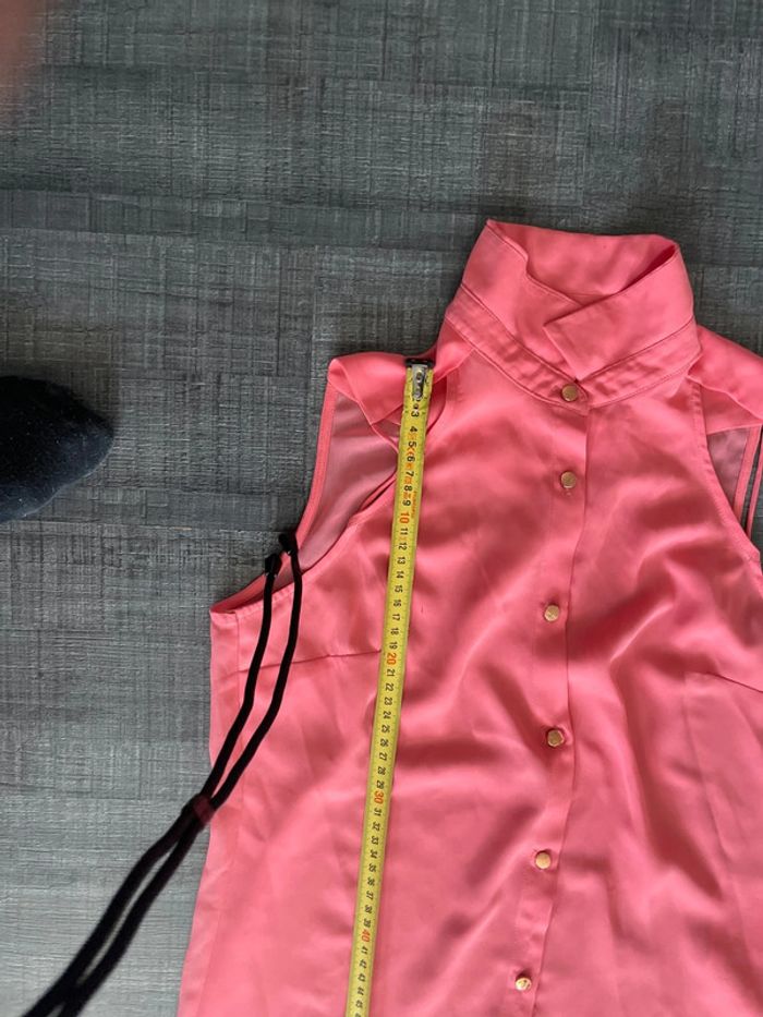 Chemise sans manche le temps des cerises taille M - photo numéro 9