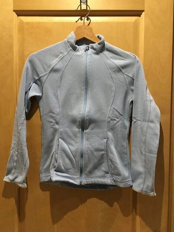 Veste polaire bleu clair quechua