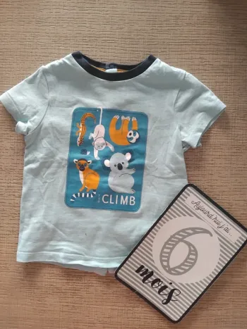 Tee shirt 6 mois / 68 cm