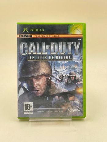 Jeu vidéo Call Of Duty Le jour de gloire sur console Xbox