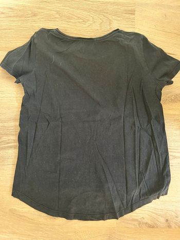 👕 T-shirt noir Zara