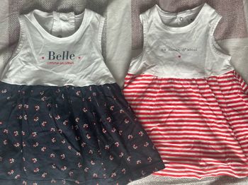 Robes débardeurs 6mois