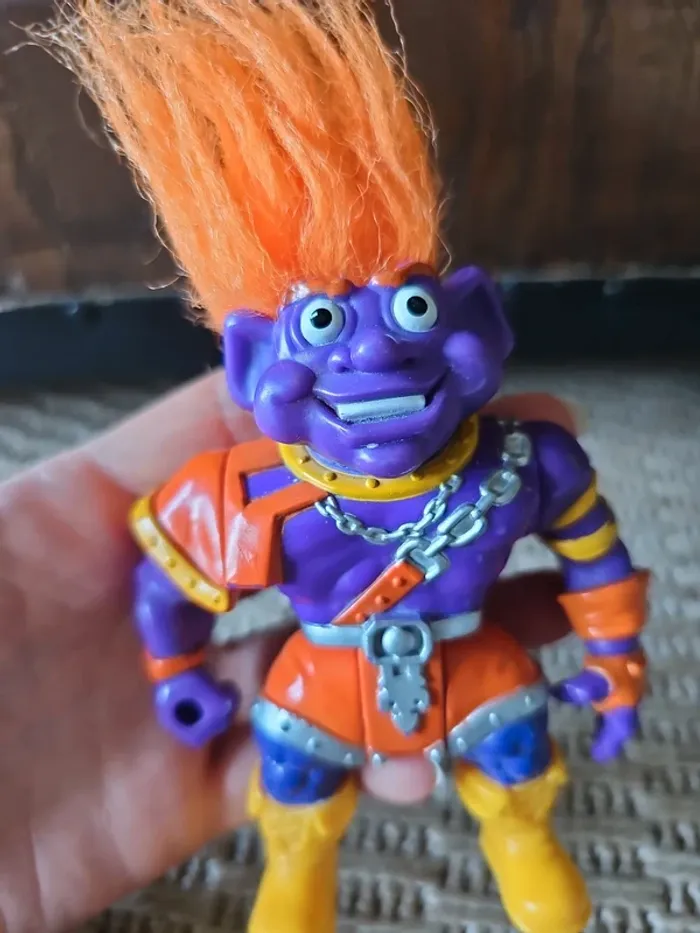 Figurine troll warriors vintage - photo numéro 2