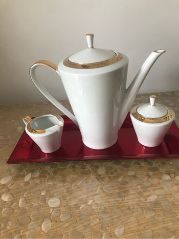 Service à café  porcelaine  de Limoge
