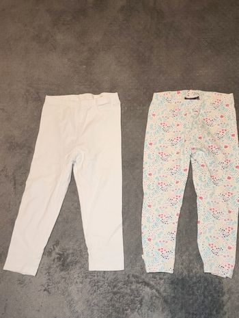 Lot de 2 leggings 24 mois