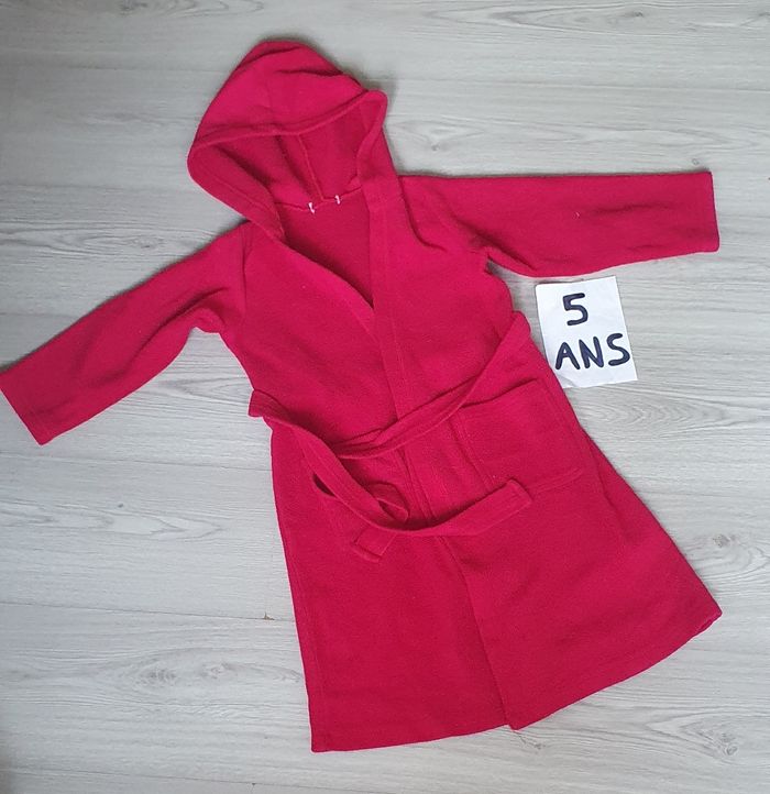 Peignoir hiver 5ans garçon fille mixte 5ans