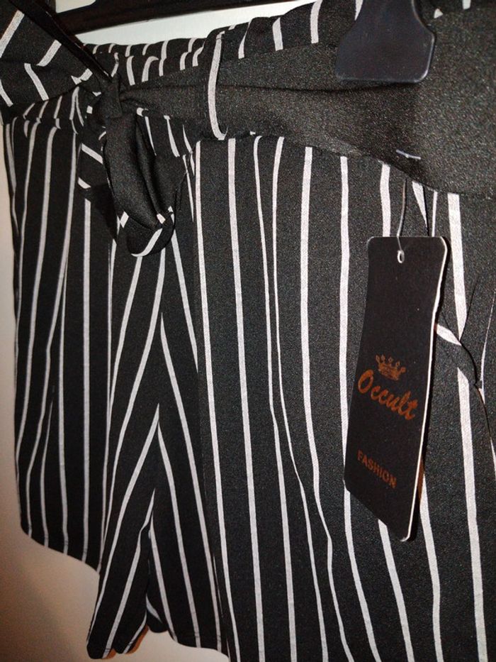 Short à rayures femme - photo numéro 2