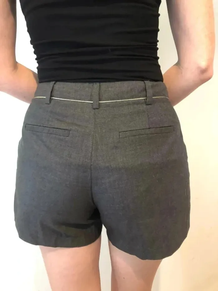 Elegant grey shorts Womens XS - photo numéro 2