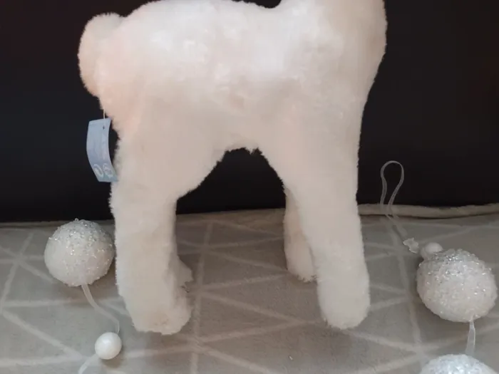 cerf polaire en polyester - photo numéro 5