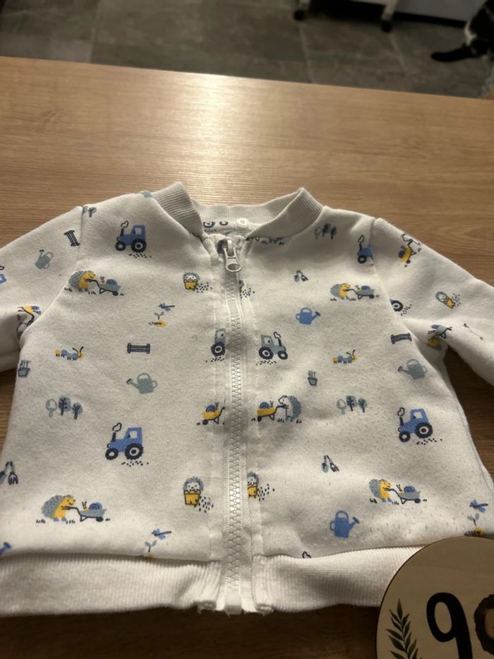 Gilet zippé intérieur polaire - photo numéro 2