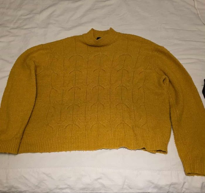 Pull moutarde - photo numéro 2