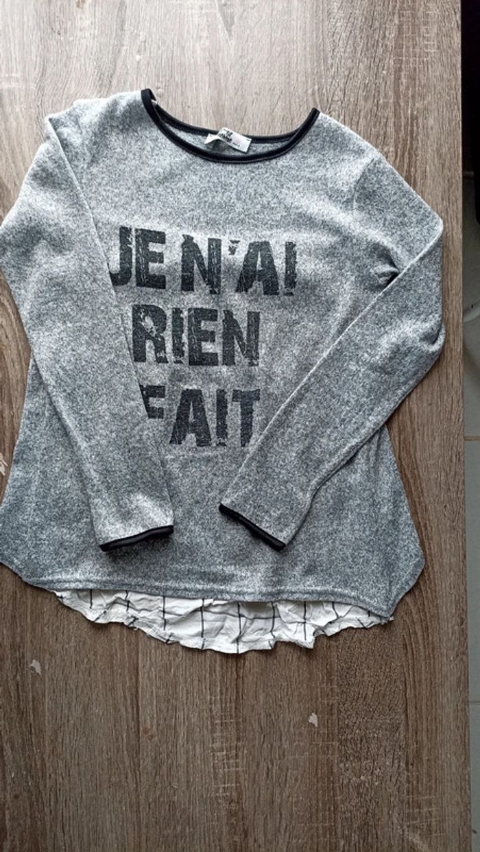 Pull fille T 14 - photo numéro 2