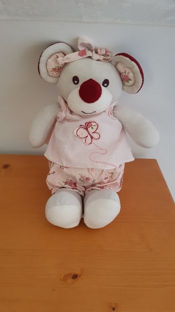 Peluche musical souris