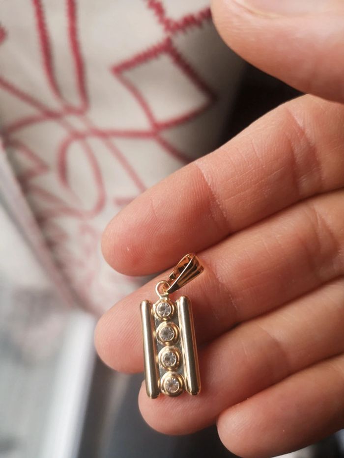 Pendentif plaqué or - photo numéro 3