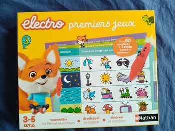 Jeu électro premiers jeux de Nathan stylo 3-5 ans