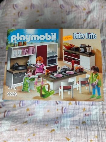 Cuisine aménagée City Life playmobil