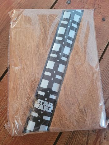 NEUF Carnet de notes A5 Premium Star Wars Chewbacca en fourrure ceinture Disney Pyramid