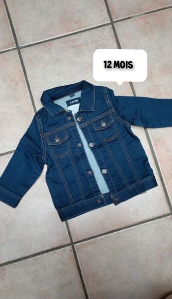 Veste en jean kiabi
