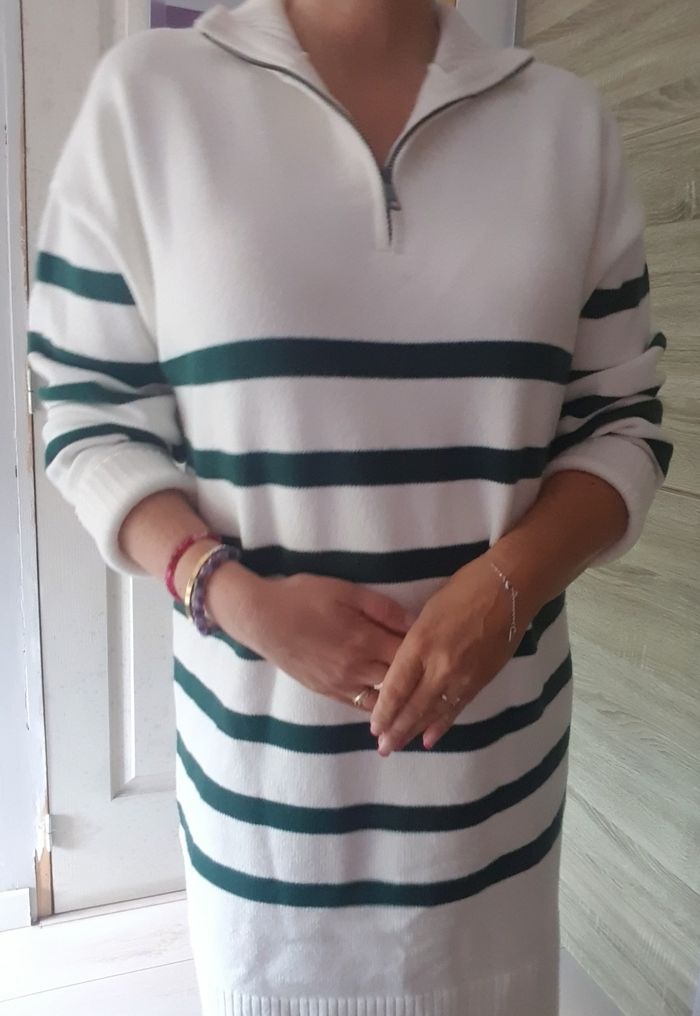 Magnifique robe à rayures taille 38 Primark neuve - photo numéro 4