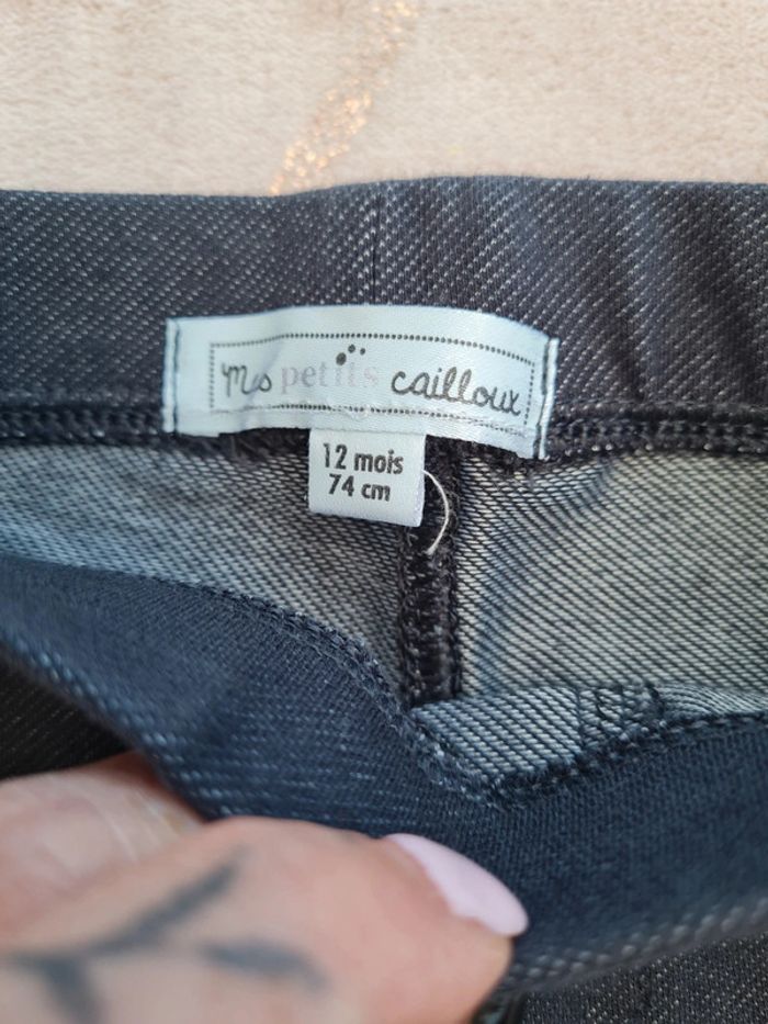 Pantalon fille 12 mois mes petits cailloux - photo numéro 2