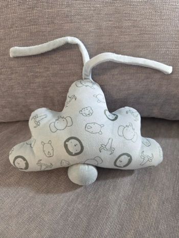 Mobile musical vert d'eau Animaux