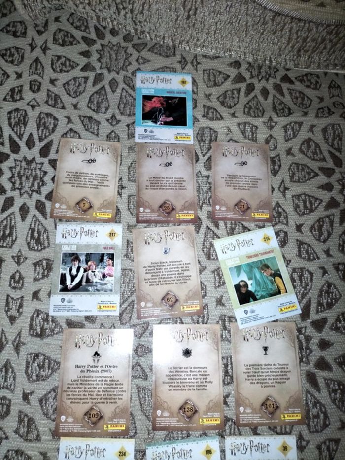 Lot de cartes Harry Potter - photo numéro 7