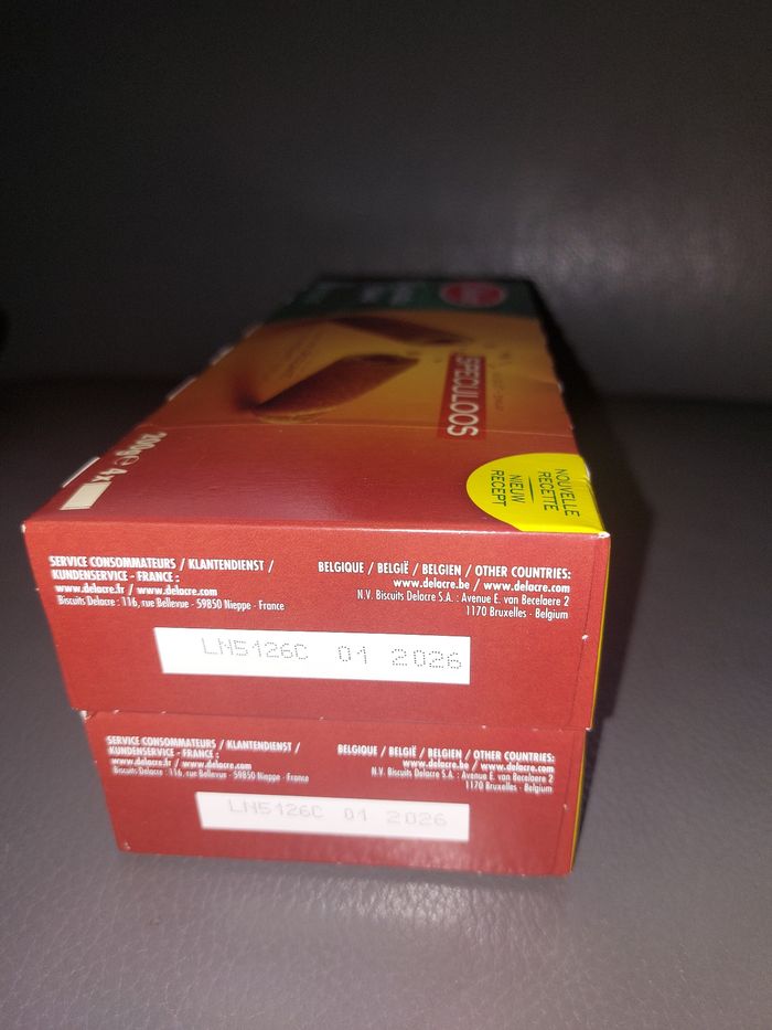 Lot de 2 packs delacre speculoos - photo numéro 3