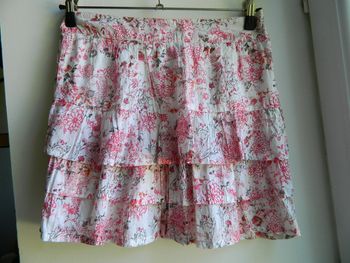 Jupe T 38 "Kiabi" à volants