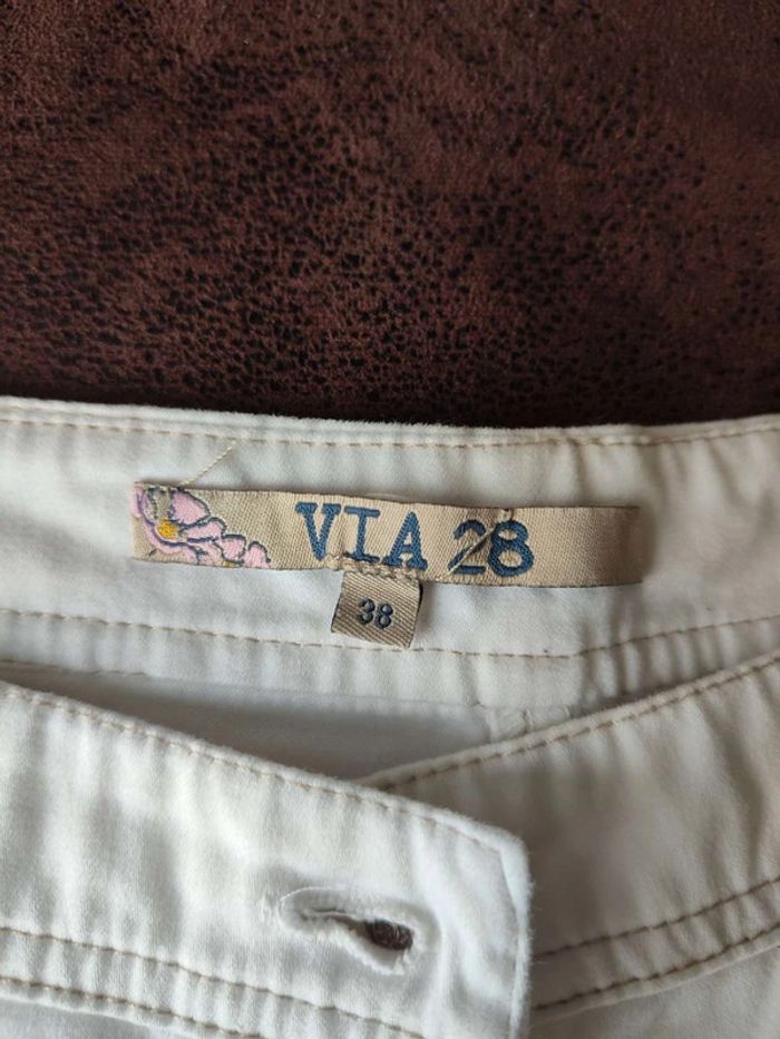 Jean blanc été - photo numéro 3