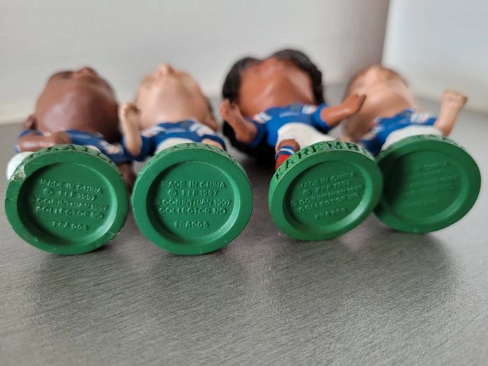 Lot figurines football équipe de France 1998 - photo numéro 3