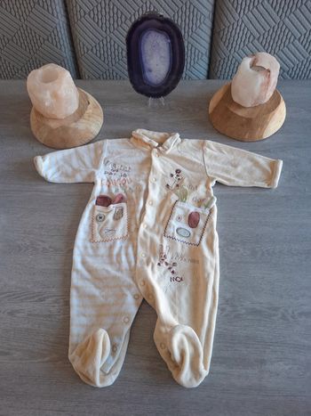 Pyjama velours 3 mois