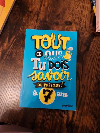 Livre : Tout ce que tu fois savoir ou presques !